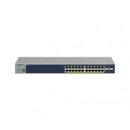 NETGEAR GS728TPP Hallittu L2 L3 L4 Gigabit Ethernet (10 100 1000) Power over Ethernet -tuki Harmaa