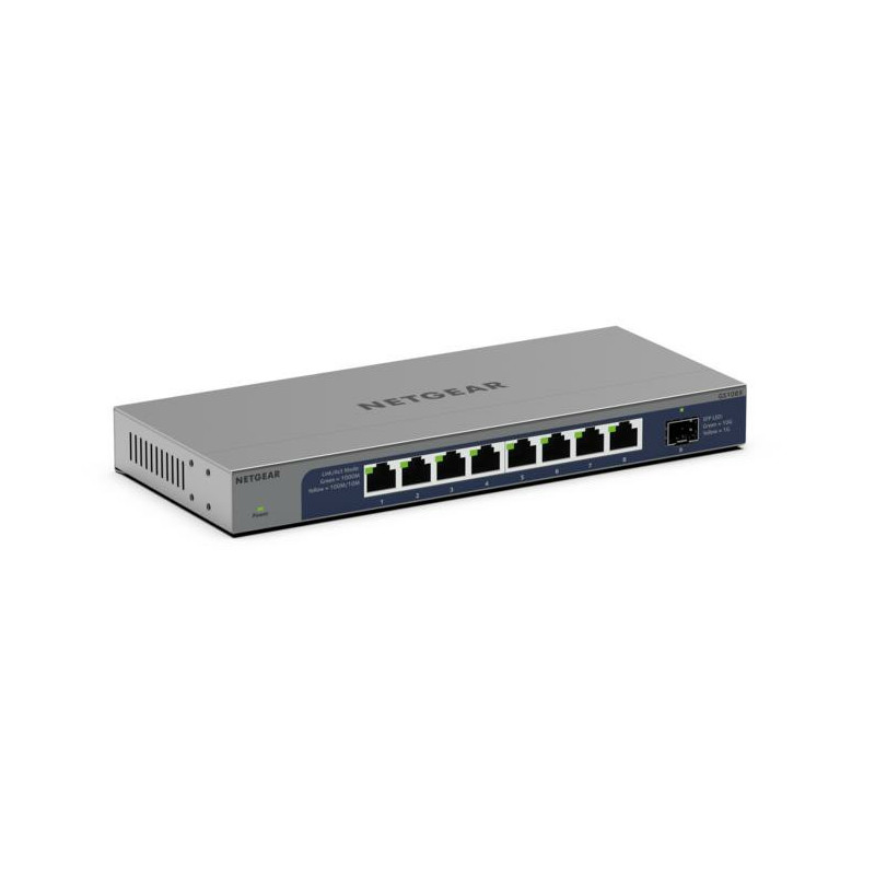 NETGEAR GS108X Hallitsematon L2 Gigabit Ethernet (10 100 1000) Harmaa