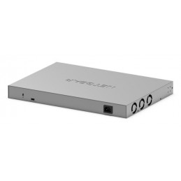 NETGEAR GS752TXP Hallittu L2 L3 L4 10G Ethernet (100 1000 10000) Power over Ethernet -tuki Musta