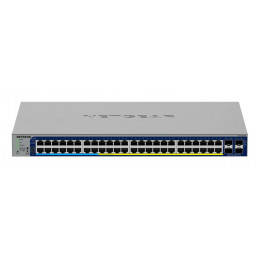 NETGEAR GS752TXUP Hallittu Gigabit Ethernet (10 100 1000) Power over Ethernet -tuki 1U Harmaa