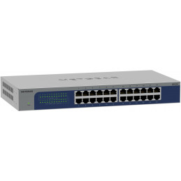 NETGEAR GS524-300EUS verkkokytkin Hallitsematon Gigabit Ethernet (10 100 1000) Harmaa