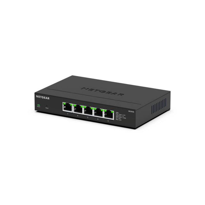 NETGEAR MS305E Hallitsematon 2.5G Ethernet (100 1000 2500) Musta