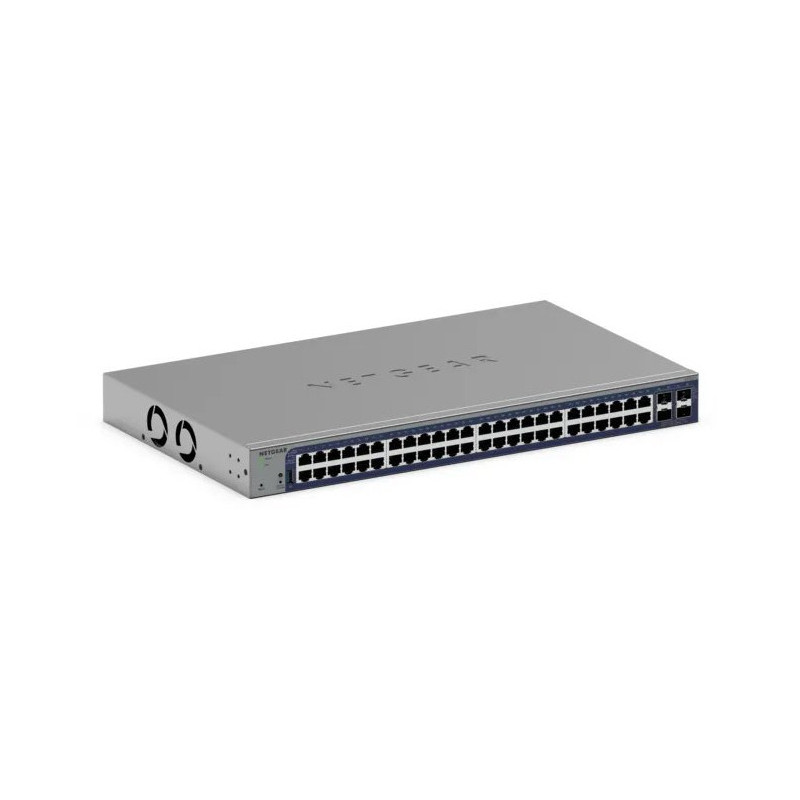 NETGEAR GS752TX Hallittu Gigabit Ethernet (10 100 1000) 1U Harmaa