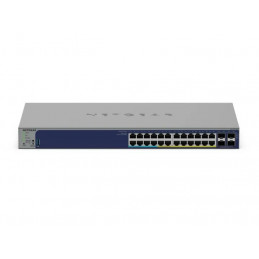 NETGEAR GS728TXUP Hallittu Gigabit Ethernet (10 100 1000) Power over Ethernet -tuki 1U Harmaa