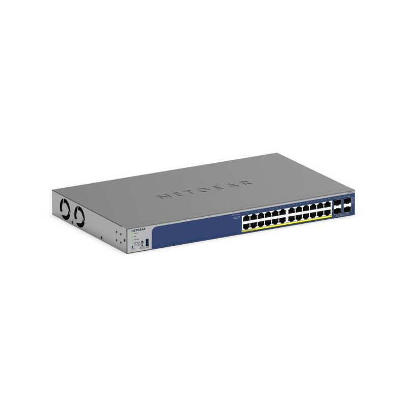 NETGEAR GS728TX L2 L3 10G Ethernet (100 1000 10000) Musta