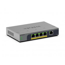 NETGEAR GS105EP Hallitsematon Gigabit Ethernet (10 100 1000) Power over Ethernet -tuki Harmaa