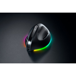 Razer Pro Click V2 Vertical hiiri Universaali Oikeakätinen RF Wireless + Bluetooth + USB Type-C Optinen 30000 DPI