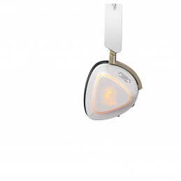 ASUS ROG Delta II-KJP Kuulokkeet Langallinen & langaton Pääpanta Pelaaminen Bluetooth Musta, Valkoinen