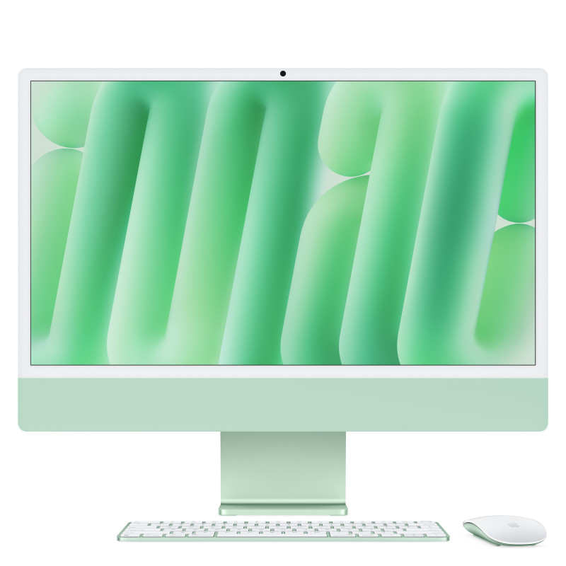 Apple iMac Apple M M4 59,7 cm (23.5") 4480 x 2520 pikseliä All-in-one PC 24 GB 512 GB SSD macOS Sequoia Wi-Fi 6E (802.11ax)