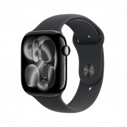 Apple Watch Series 11 OLED 46 mm Digitaalinen 416 x 496 pikseliä Kosketusnäyttö Musta Wi-Fi GPS (satelliitti)