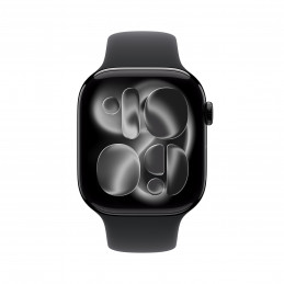 Apple Watch Series 11 OLED 46 mm Digitaalinen 416 x 496 pikseliä Kosketusnäyttö Musta Wi-Fi GPS (satelliitti)