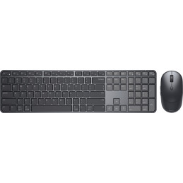 DELL Pro 7 Slim KM726 näppäimistö Sisältää hiiren Koti  Toimisto RF Wireless + Bluetooth QWERTY Pohjoismainen Musta