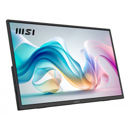 MSI PRO MP165 E6 Kannettava televisio ja näyttö Kannettava näyttö Musta 39,6 cm (15.6") LED 1920 x 1080 pikseliä