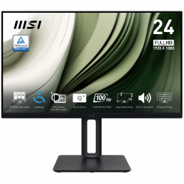 MSI Pro MP245PG tietokoneen litteä näyttö 60,5 cm (23.8") 1920 x 1080 pikseliä Full HD LCD Musta