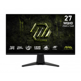 MSI MAG 275QF E20 tietokoneen litteä näyttö 68,6 cm (27") 2560 x 1440 pikseliä Wide Quad HD LCD Musta