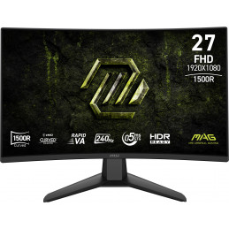 MSI MAG 274CF X24 tietokoneen litteä näyttö 68,6 cm (27") 1920 x 1080 pikseliä Full HD Musta