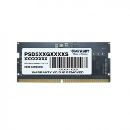 Patriot Memory Signature Line PSD512G56041S muistimoduuli 12 GB 1 x 12 GB DDR5 5600 MT s 262-pin SO-DIMM