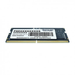 Patriot Memory Signature Line PSD512G56041S muistimoduuli 12 GB 1 x 12 GB DDR5 5600 MT s 262-pin SO-DIMM