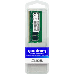 Goodram GR3200S464L22S 16G muistimoduuli 16 GB 1 x 16 GB DDR4 260-pin SO-DIMM