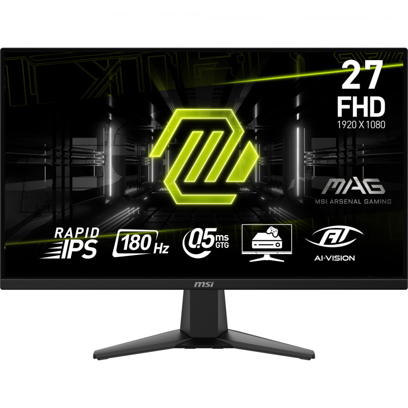 MSI MAG 275F tietokoneen litteä näyttö 68,6 cm (27") 1920 x 1080 pikseliä Full HD Musta