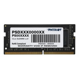 Patriot Memory Signature Line muistimoduuli 8 GB 1 x 8 GB DDR4 2400 MT s 262-pin SO-DIMM