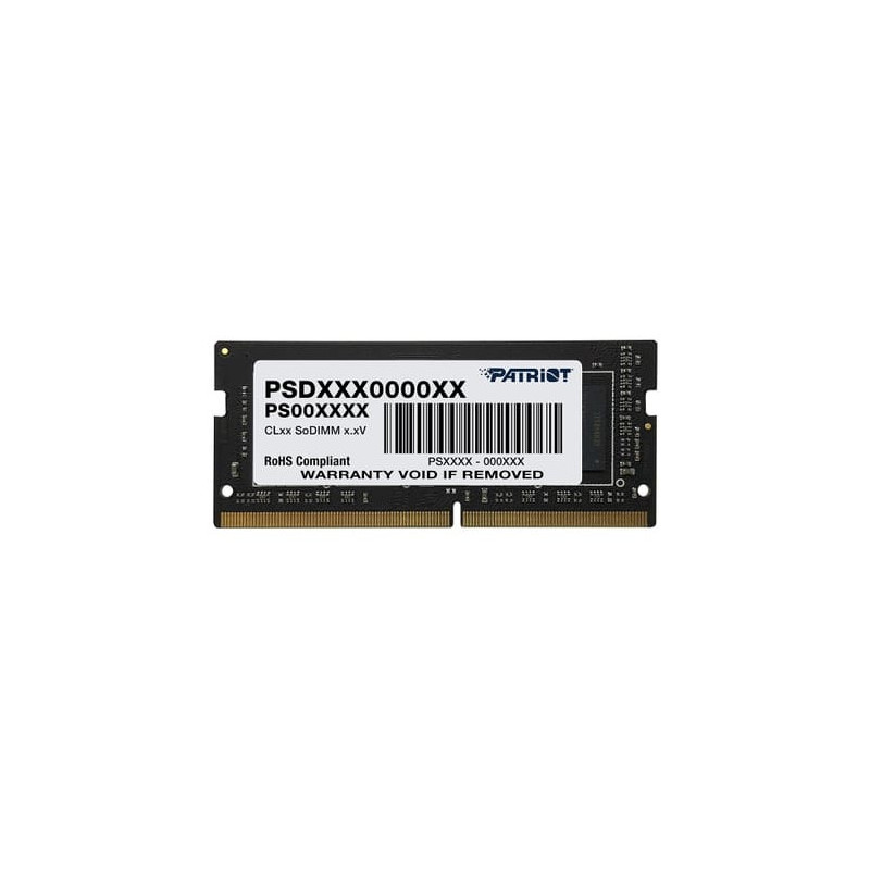 Patriot Memory Signature Line muistimoduuli 8 GB 1 x 8 GB DDR4 2400 MT s 262-pin SO-DIMM