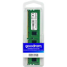 Goodram GR2400D464L17 16G muistimoduuli 16 GB 1 x 16 GB DDR4 288-pin DIMM