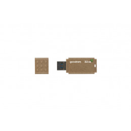 Goodram UME3 Eco Friendly USB-muisti 32 GB USB A-tyyppi 3.2 Gen 1 (3.1 Gen 1) Ruskea
