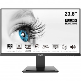 MSI Pro MP243X tietokoneen litteä näyttö 60,5 cm (23.8") 1920 x 1080 pikseliä Full HD Musta