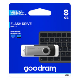 Goodram UTS2 USB-muisti 8 GB USB A-tyyppi 2.0 Musta