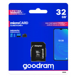 Goodram M1AA 32 GB MicroSDHC UHS-I Luokka 10
