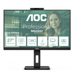 AOC Q27P3QW tietokoneen litteä näyttö 68,6 cm (27") 2560 x 1440 pikseliä Quad HD Musta