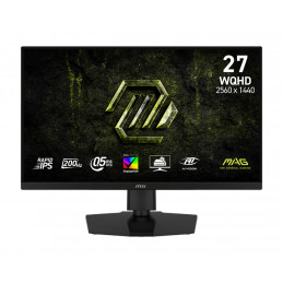 MSI MAG 274QPF E20 tietokoneen litteä näyttö 68,6 cm (27") 2560 x 1440 pikseliä Wide Quad HD LCD Musta