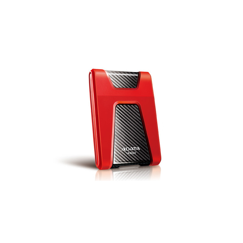ADATA DashDrive Durable HD650 ulkoinen kovalevy 1 TB 2.5" USB 3.2 Gen 1 (3.1 Gen 1) Punainen