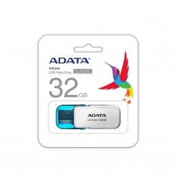 ADATA UV240 USB-muisti 32 GB USB A-tyyppi 2.0 Valkoinen