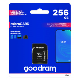 Goodram M1AA 256 GB MicroSDXC UHS-I Luokka 10