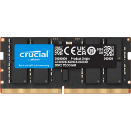 Crucial CT24G64C52CS5 muistimoduuli 24 GB 1 x 24 GB DDR5 6400 MT s 262-pin SO-DIMM