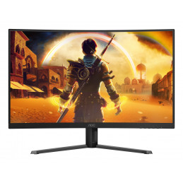 AOC G4 C32G42ZE tietokoneen litteä näyttö 80 cm (31.5") 1920 x 1080 pikseliä Full HD LED Musta, Punainen