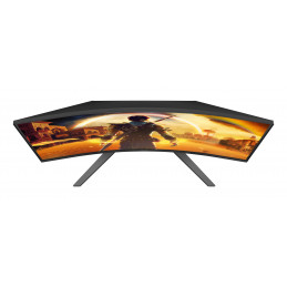 AOC G4 C32G42ZE tietokoneen litteä näyttö 80 cm (31.5") 1920 x 1080 pikseliä Full HD LED Musta, Punainen