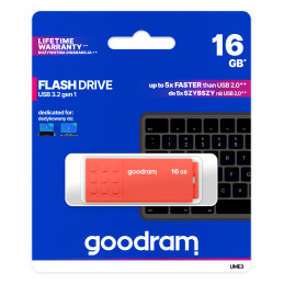 Goodram UME3 USB-muisti 16 GB USB A-tyyppi 3.2 Gen 1 (3.1 Gen 1) Oranssi