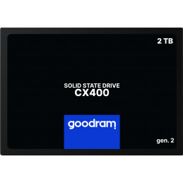 Goodram CX400 SSDPR-CX400-02T-G2 2 TB 2.5" Serial ATA III 3D NAND