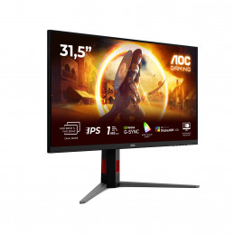 AOC G4 U32G4U tietokoneen litteä näyttö 80 cm (31.5") 3840 x 2160 pikseliä 4K Ultra HD Musta, Punainen