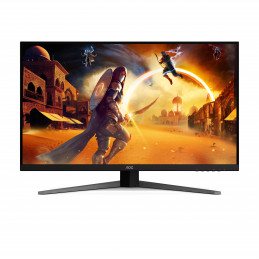 AOC G4 U32G4U tietokoneen litteä näyttö 80 cm (31.5") 3840 x 2160 pikseliä 4K Ultra HD Musta, Punainen