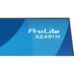 iiyama ProLite X2491H-B1 tietokoneen litteä näyttö 60,5 cm (23.8") 1920 x 1080 pikseliä Full HD LCD Musta