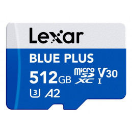 Lexar BLUE PLUS 512 GB MicroSDXC UHS-I