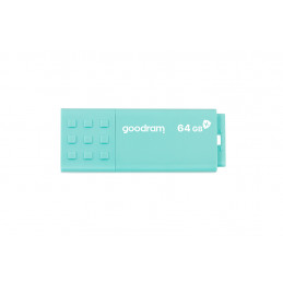 Goodram UME3 USB-muisti 64 GB USB A-tyyppi 3.2 Gen 1 (3.1 Gen 1) Turkoosi