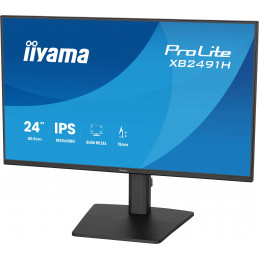 iiyama ProLite XB2491H-B1 tietokoneen litteä näyttö 60,5 cm (23.8") 1920 x 1080 pikseliä Full HD LCD Musta