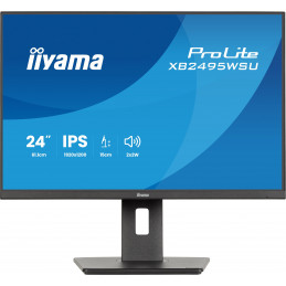 iiyama ProLite XB2495WSU-B1 tietokoneen litteä näyttö 61,2 cm (24.1") 1920 x 1200 pikseliä Full HD LCD Musta