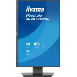 iiyama ProLite XB2495WSU-B1 tietokoneen litteä näyttö 61,2 cm (24.1") 1920 x 1200 pikseliä Full HD LCD Musta