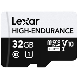 Lexar High-Endurance 32 GB MicroSDHC UHS-I Luokka 10